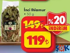 İNCİ IHLAMUR 50 G İNCİ IHLAMUR 50 G